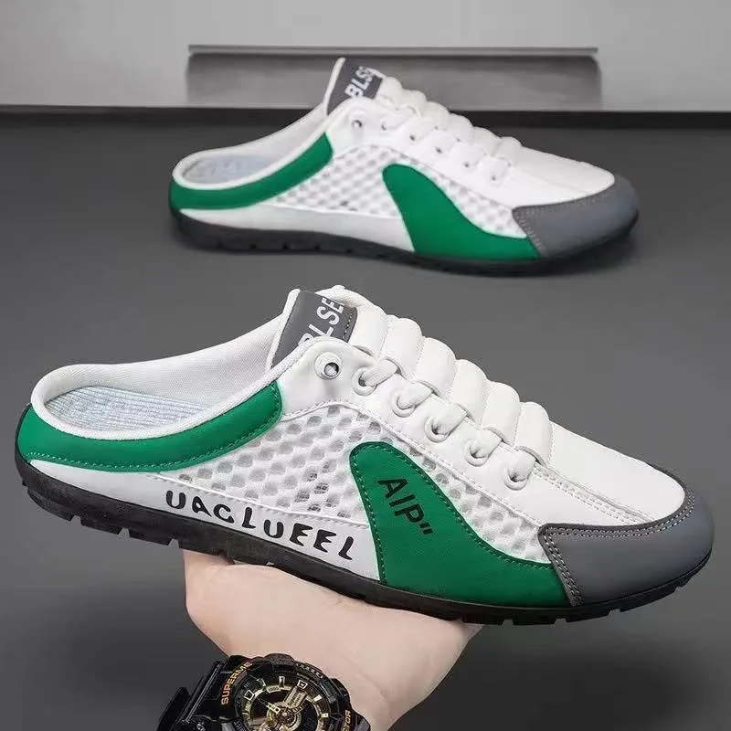 Men'S Shoes Business Casual - Men's Fashion Soft-soled Half Slippers Summer