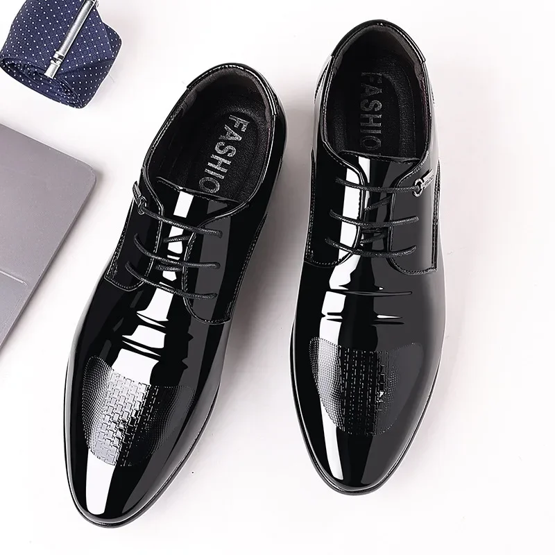 Oxford Brogue Leather - Trending Classic Men Dress Shoes for