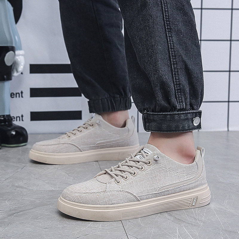 Men's Linen Canvas Casual Snea - Men Shoes Essentials review and price