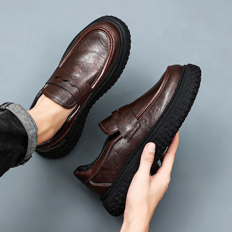 2026 New Men's Loafers Soft Le - Men'S Shoes Business Casual review and price