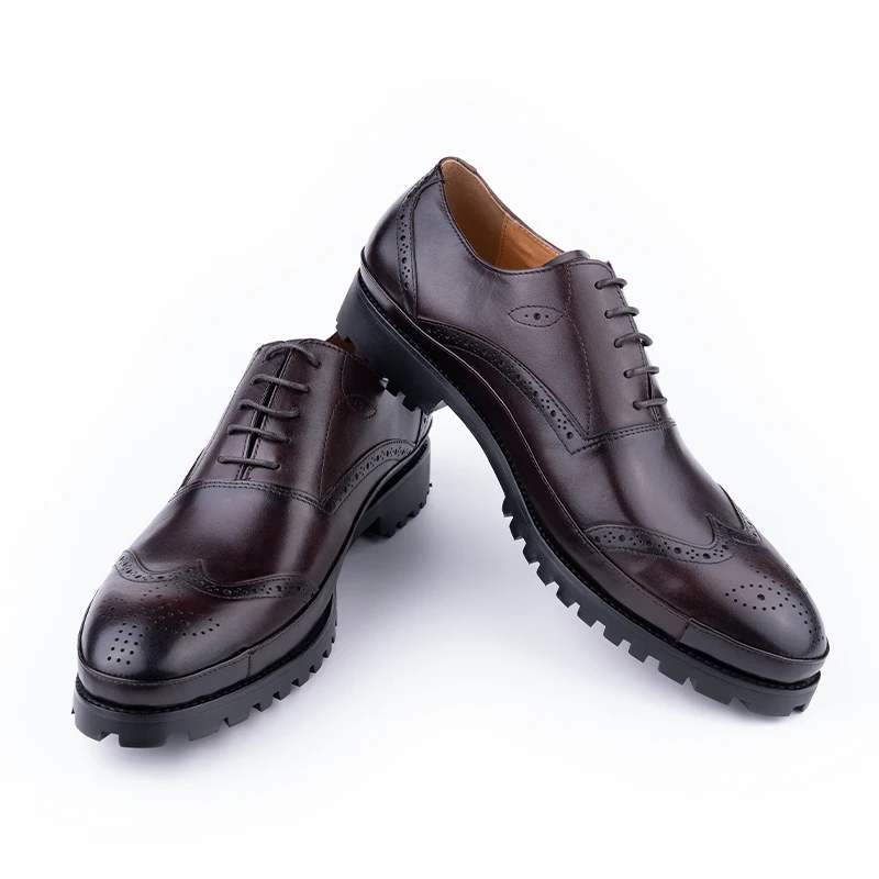 High Quality Genuine Leather S - Oxford Brogue Leather review and price