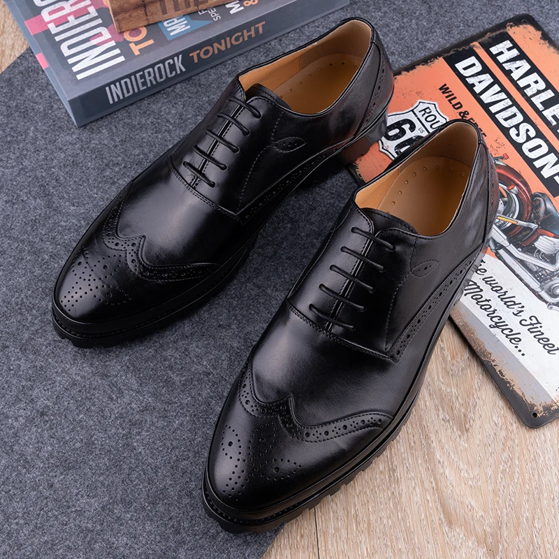 High Quality Genuine Leather S - Oxford Brogue Leather review and price