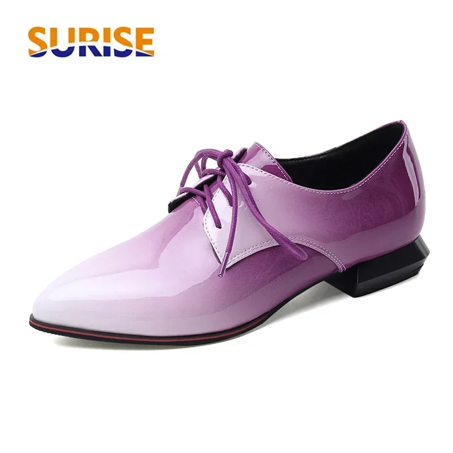 British Women Oxfords Gradient - Oxford Brogue Leather review and price