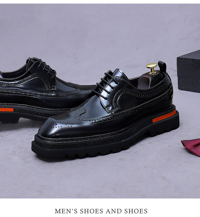 Men's Brogue Platform Oxford S - Oxford Brogue Leather review and price