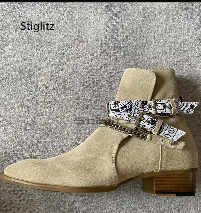 Faux Suede Men's Chelsea Chain - Men Shoes Size 11 review and price