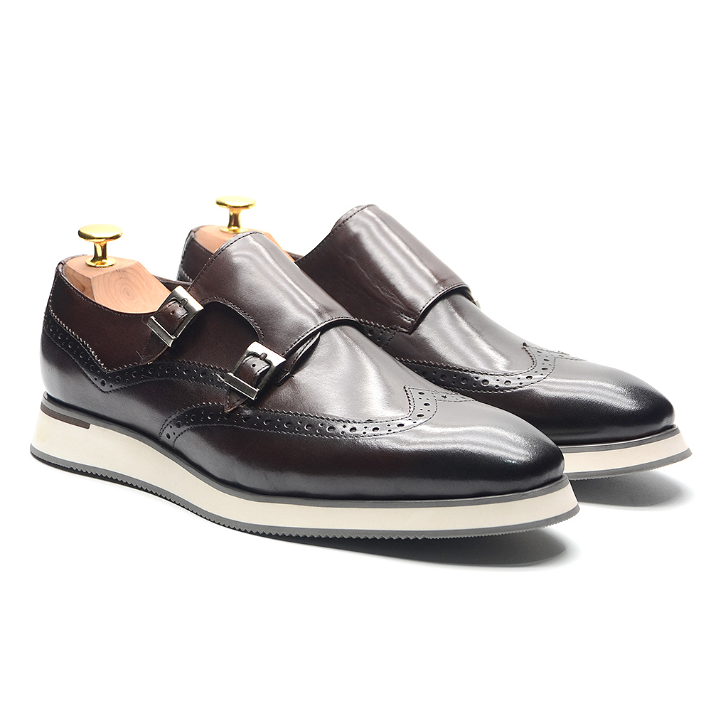 European Luxury Mens Sneakers  - Oxford Brogue Leather review and price