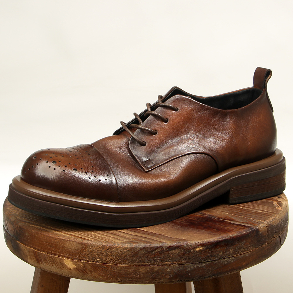 Top Quality Genuine Leather Me - Oxford Brogue Leather review and price