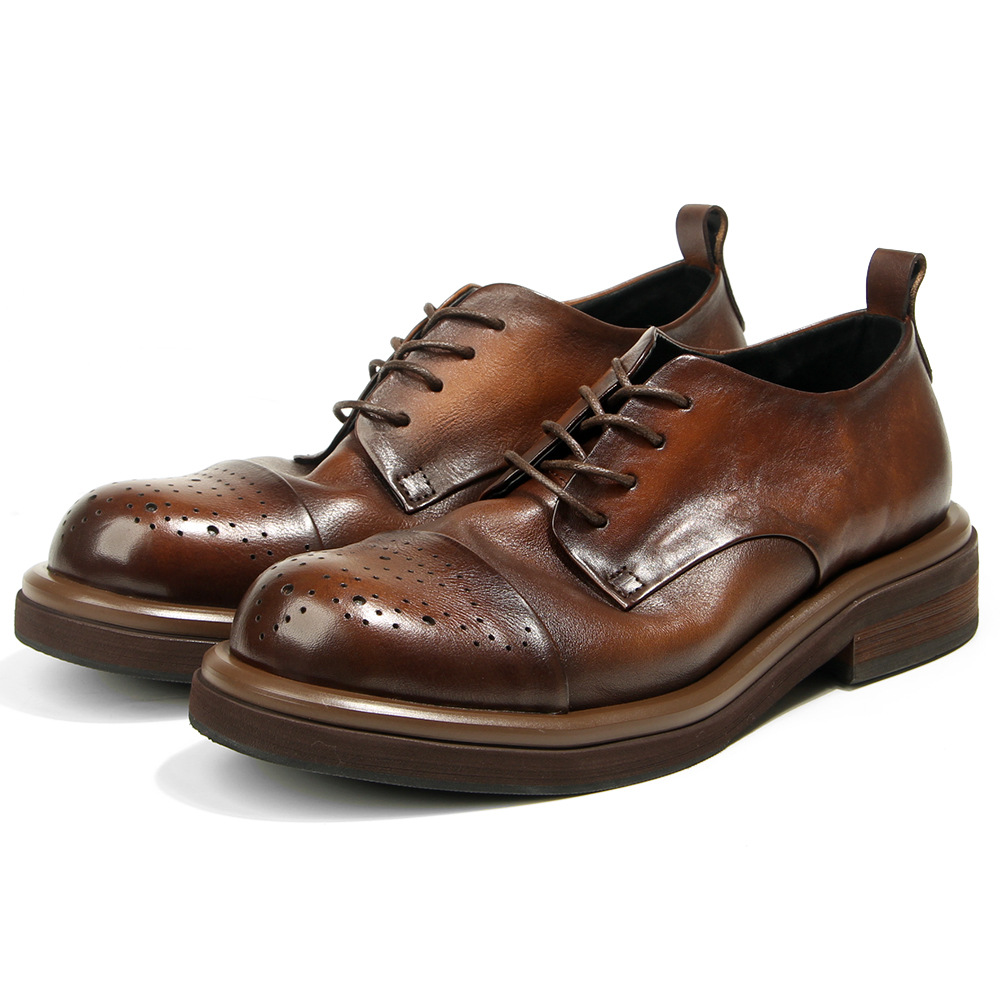 Top Quality Genuine Leather Me - Oxford Brogue Leather review and price