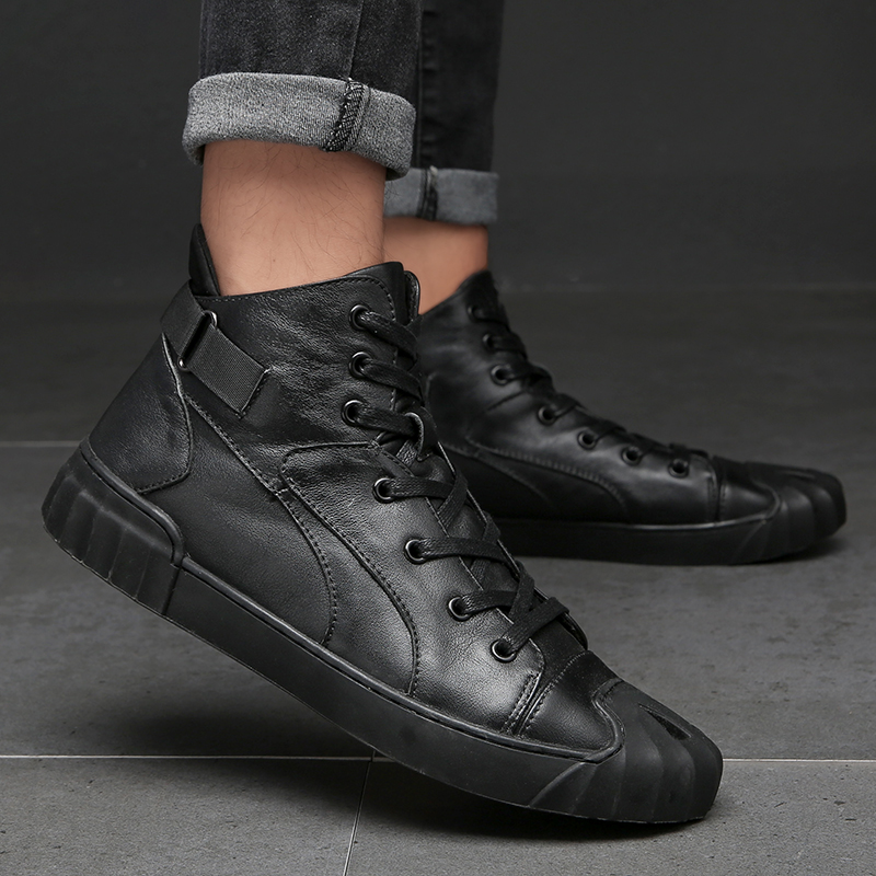 Genuine Leather Casual Short B - Men'S Shoes Business Casual review and price