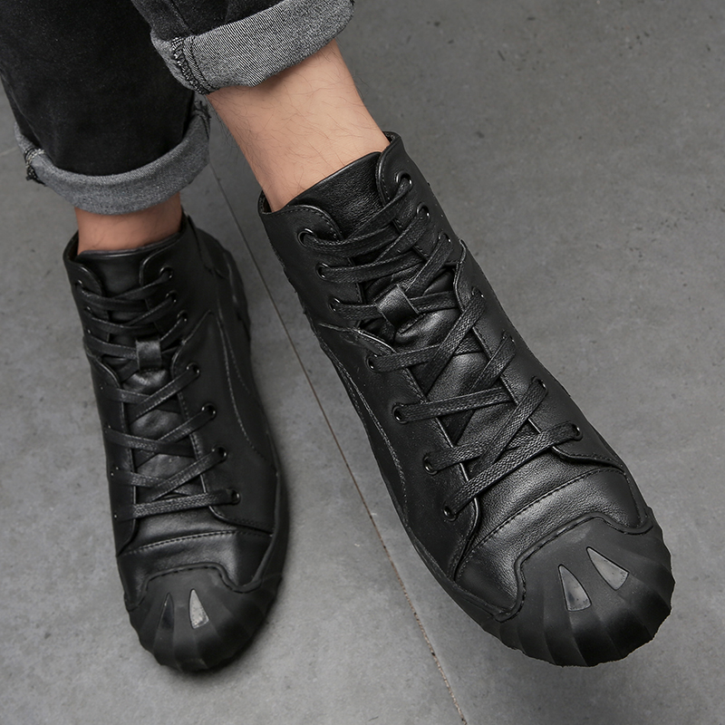 Genuine Leather Casual Short B - Men'S Shoes Business Casual review and price